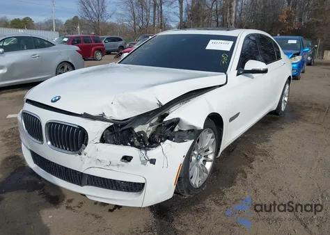 2013 BMW 750Li xDrive from USA, damaged, VIN WBAYF8C57DDE59175